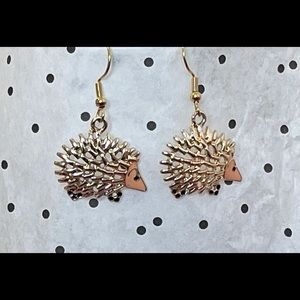 Hedgehog Earrings